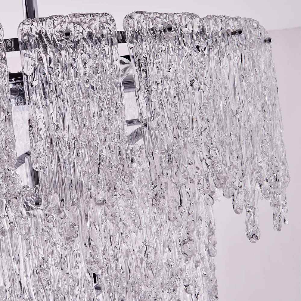 Gisel Tiered Chandelier in Detail.