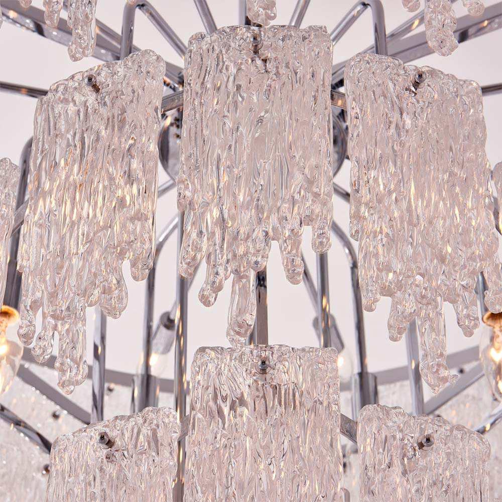 Gisel Tiered Chandelier in Detail.