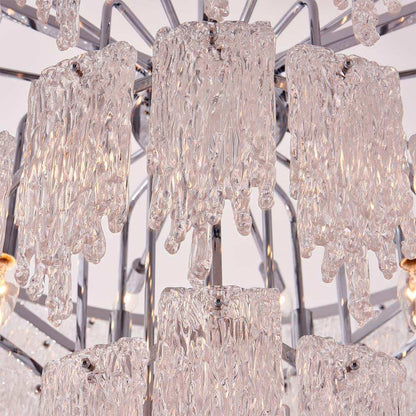 Gisel Tiered Chandelier in Detail.