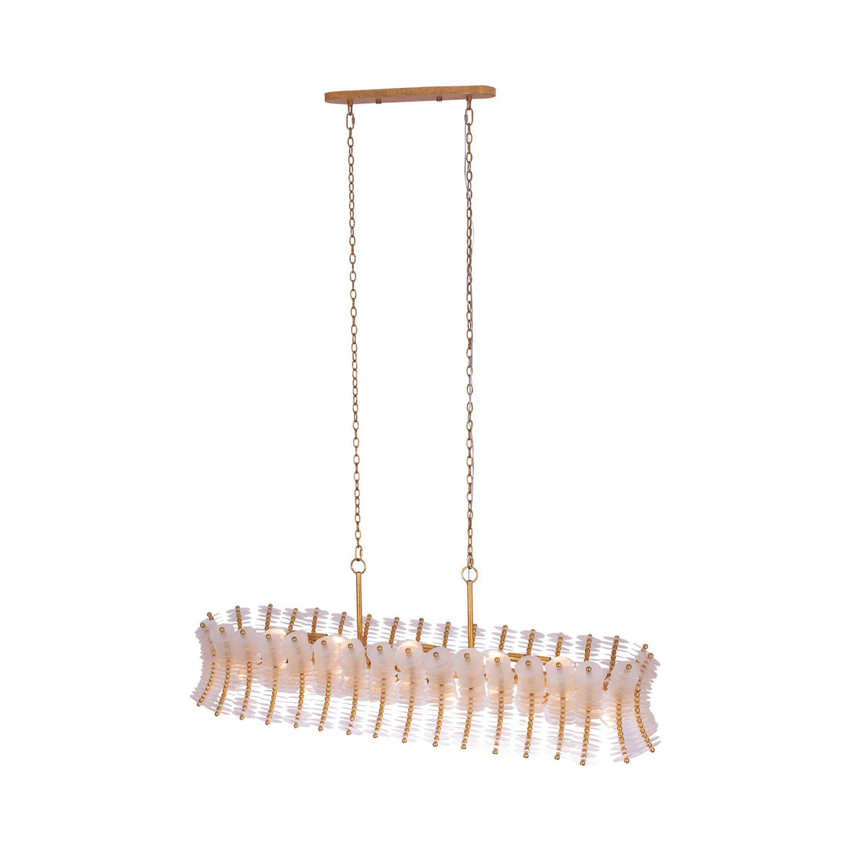 Gossamer Linear Pendant Light in Detail.