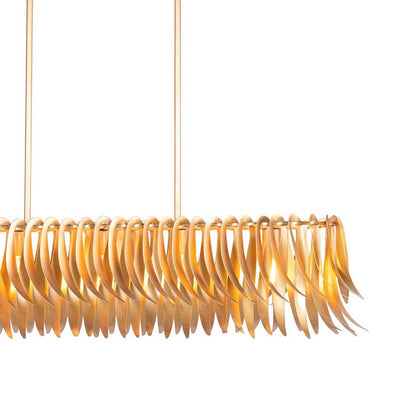 Grace Linear Pendant Light in Detail.