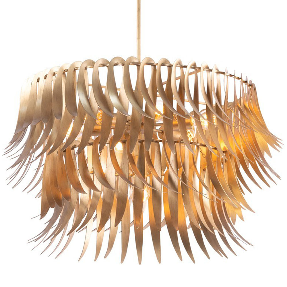 Grace Tiered Chandelier in Detail.