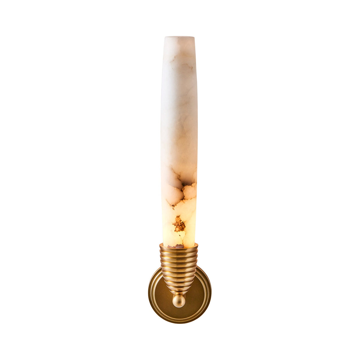 Gypsum Alabaster LED Wall Light.