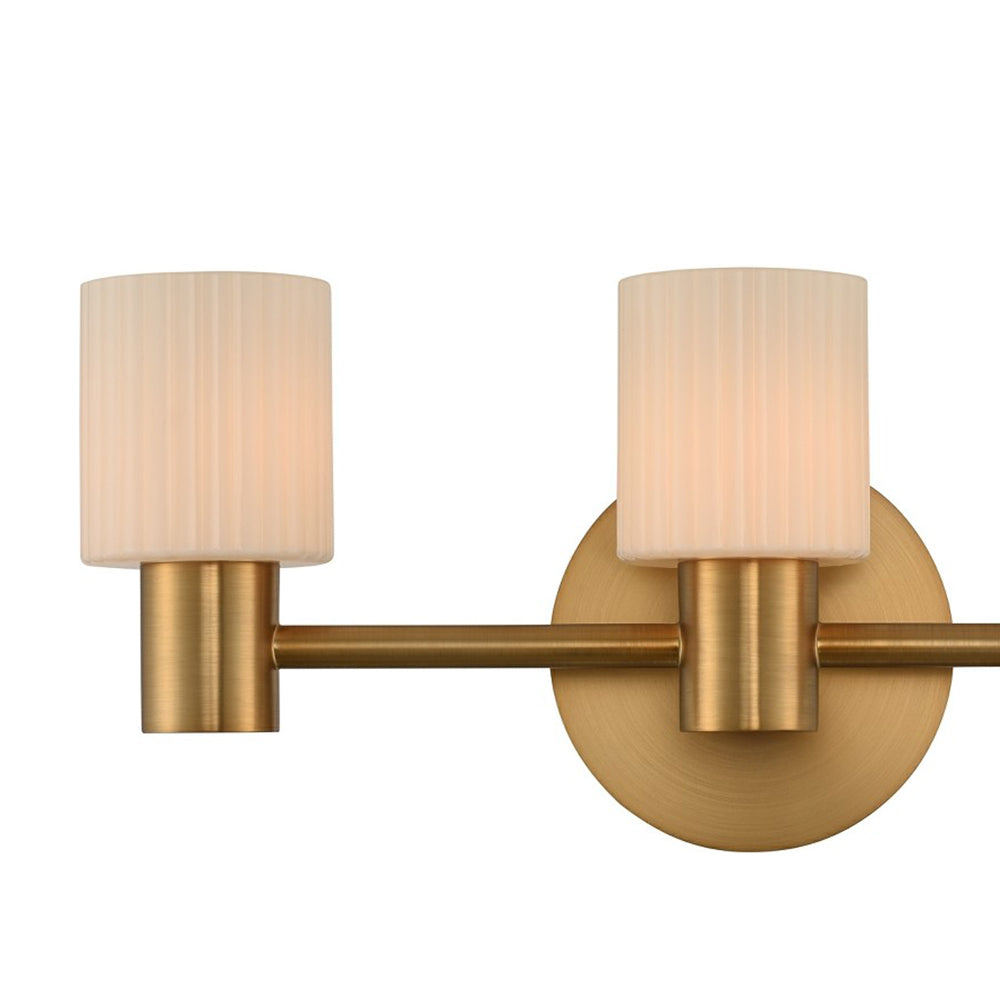 Harlowe Bath Vanity Light in Detail.