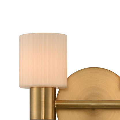 Harlowe Bath Vanity Light in Detail.