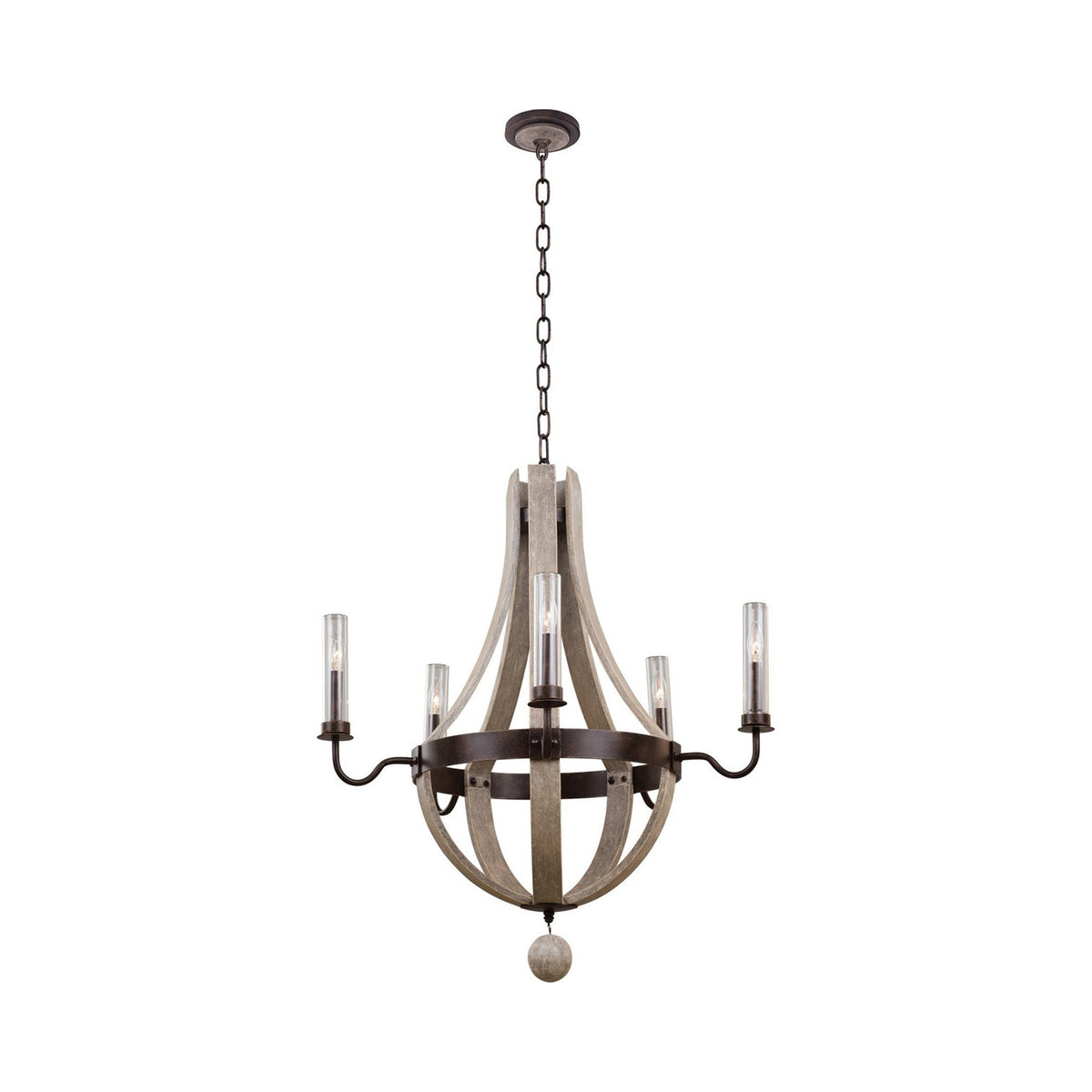 Harper Outdoor Chandelier.