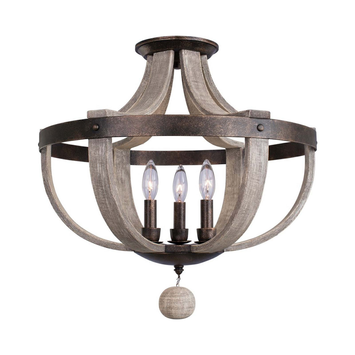 Harper Semi Flush Mount Ceiling Light.