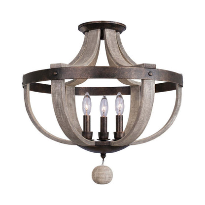Harper Semi Flush Mount Ceiling Light.