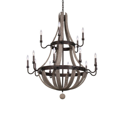 Harper Tiered Chandelier.