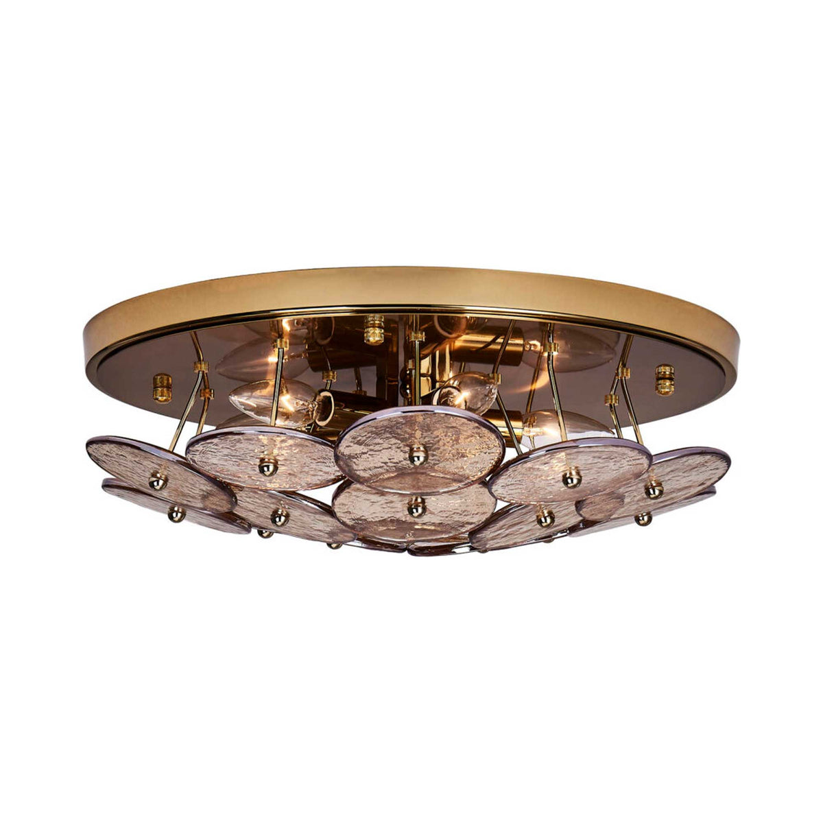 Hortensia Flush Mount Ceiling Light in Detail.
