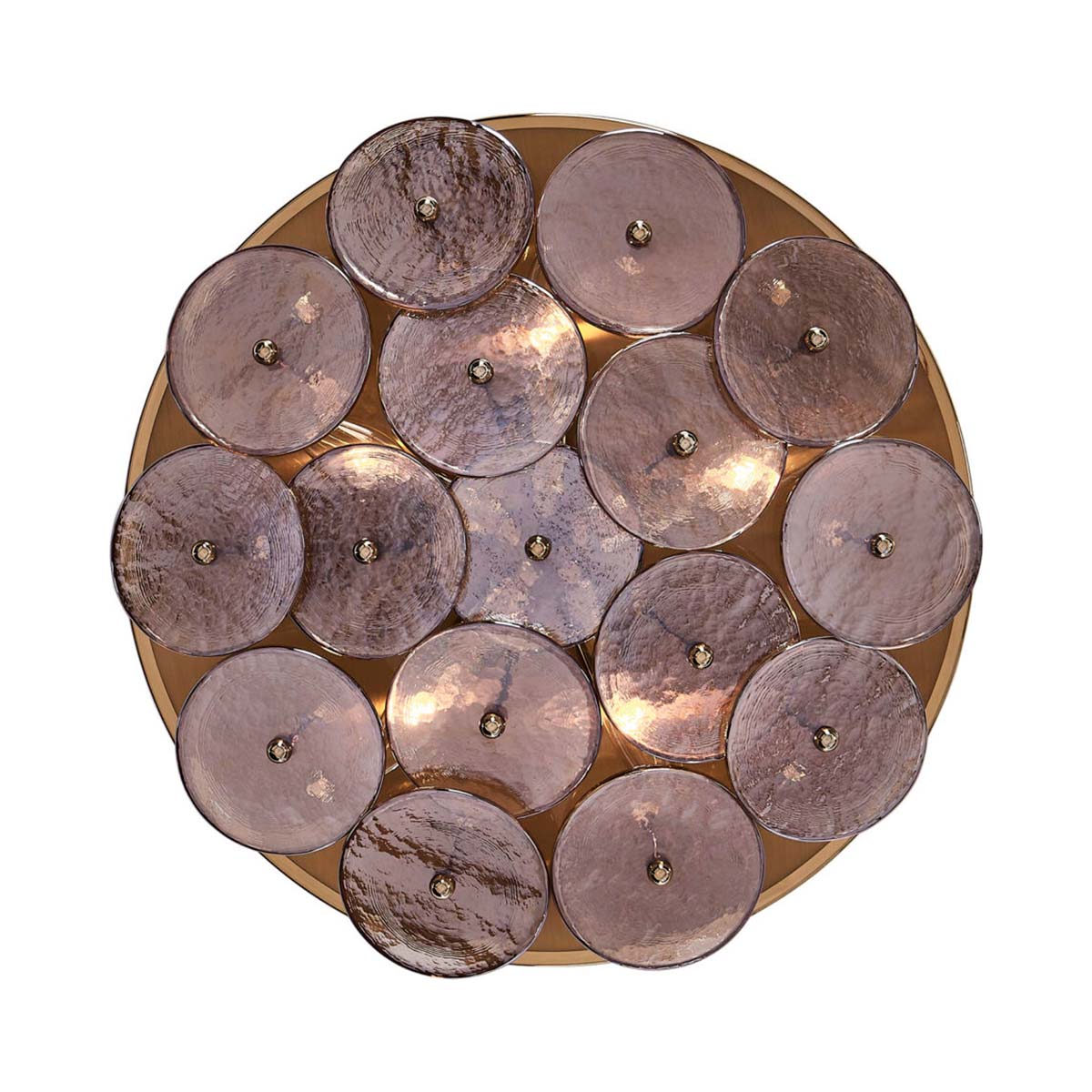 Hortensia Flush Mount Ceiling Light in Detail.