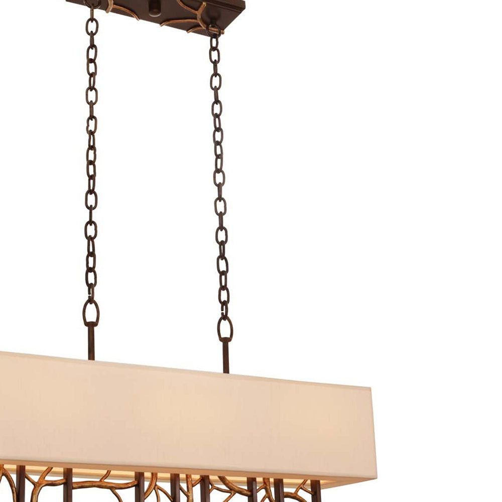 Hudson Linear Pendant Light in Detail.