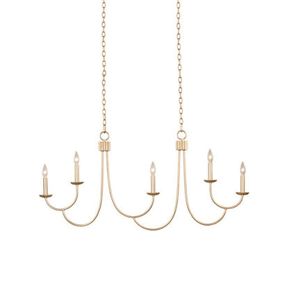 Kiera Linear Pendant Light in Detail.