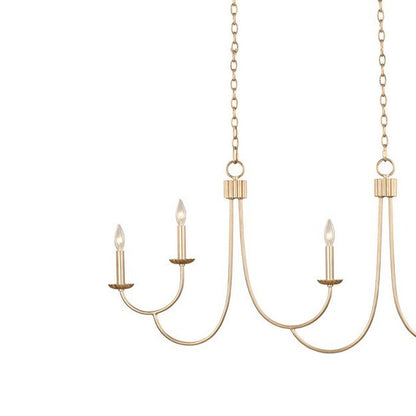 Kiera Linear Pendant Light in Detail.