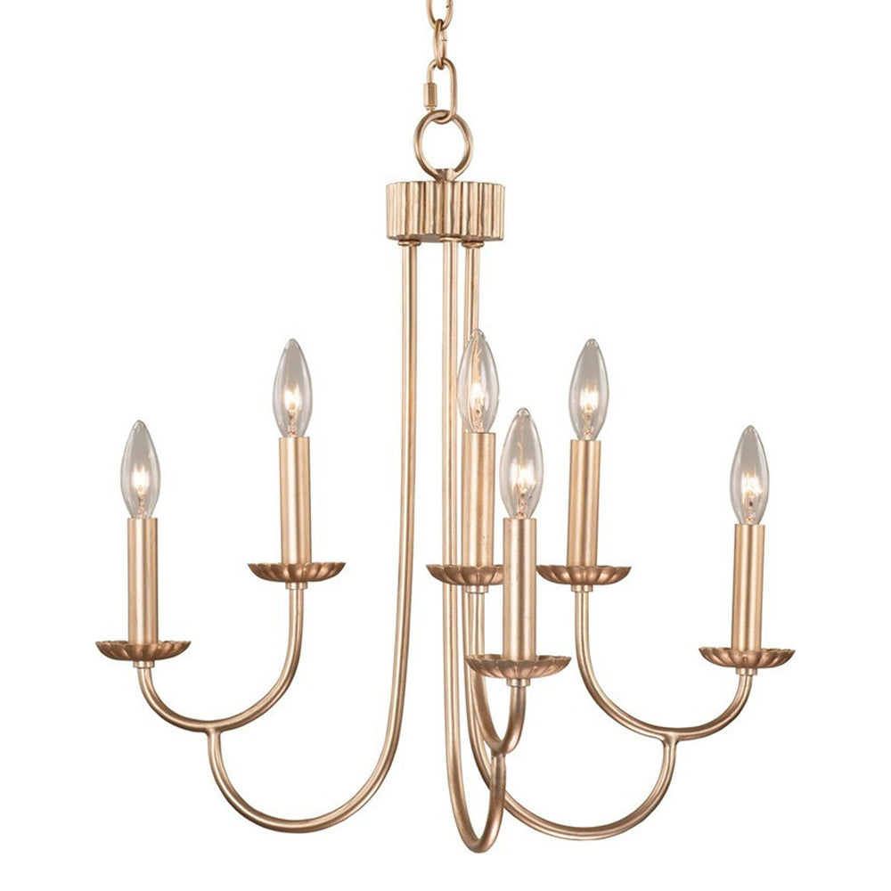 Kiera Tiered Chandelier in Detail.