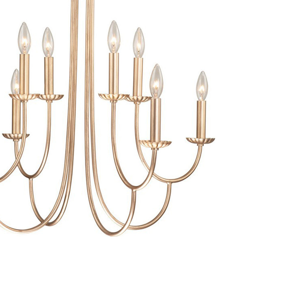 Kiera Tiered Chandelier in Detail.