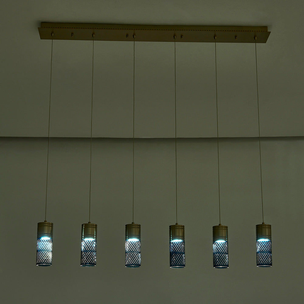Kiriko Linear LED Pendant Light in Detail.