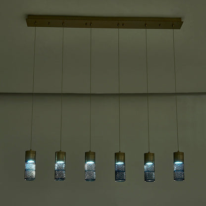 Kiriko Linear LED Pendant Light in Detail.