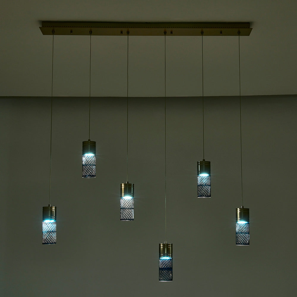 Kiriko Linear LED Pendant Light in Detail.