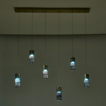 Kiriko Linear LED Pendant Light in Detail.