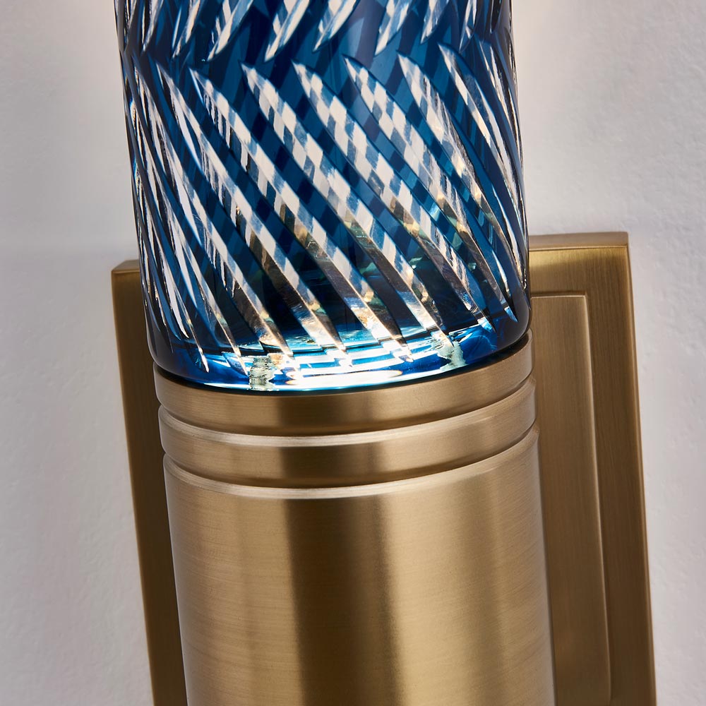 Kiriko Single LED Wall Light in Detail.
