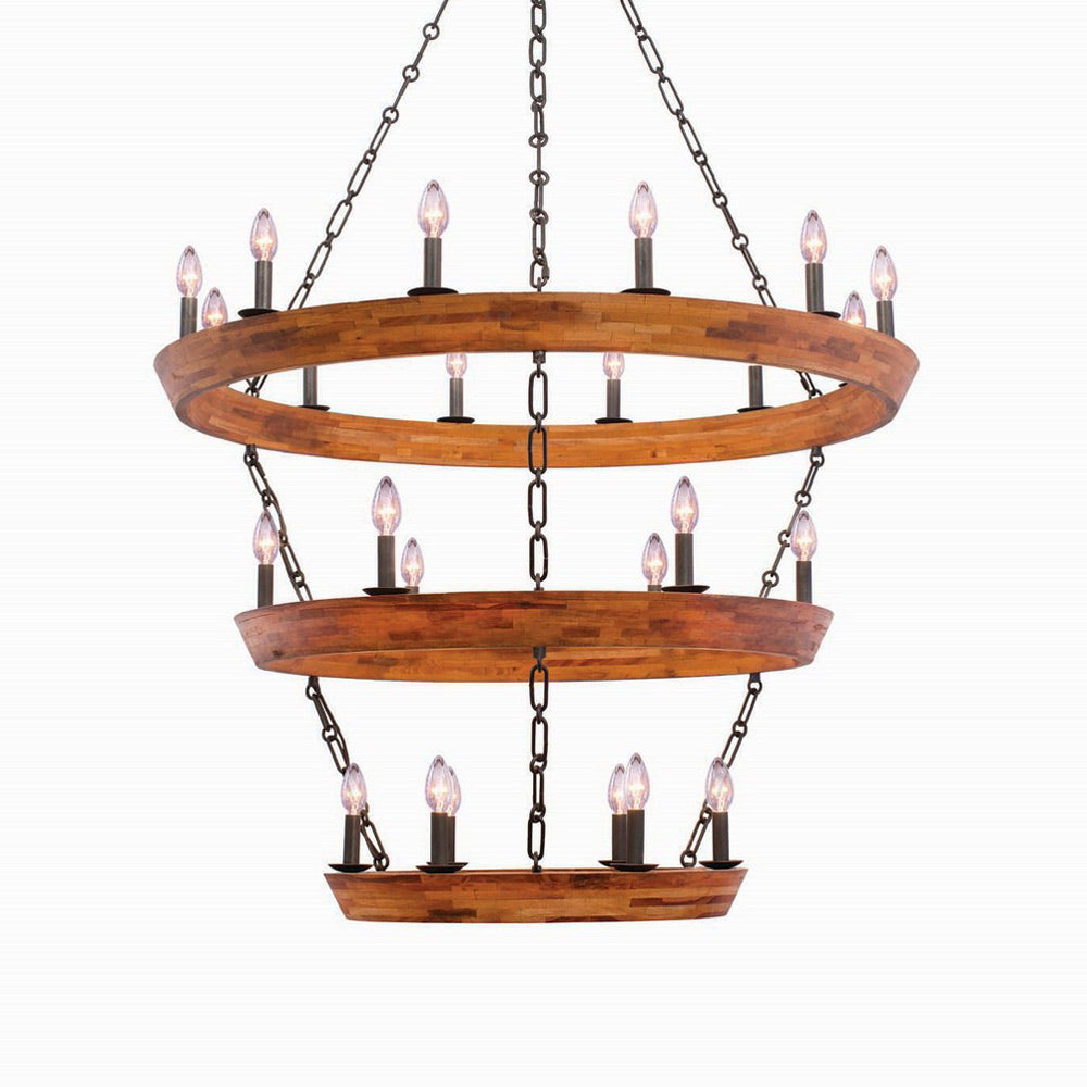 Lansdale Tiered Chandelier in Detail.