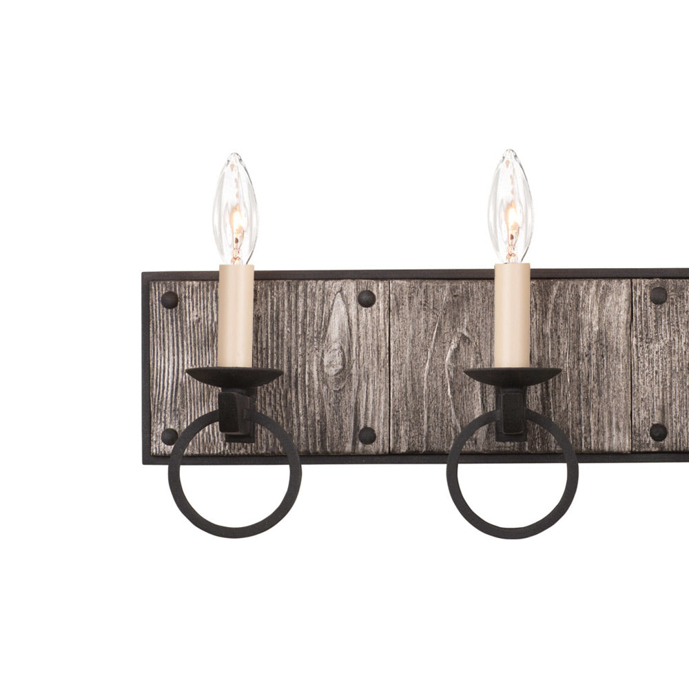 Laramie Bath Vanity Light in Detail.