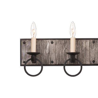 Laramie Bath Vanity Light in Detail.