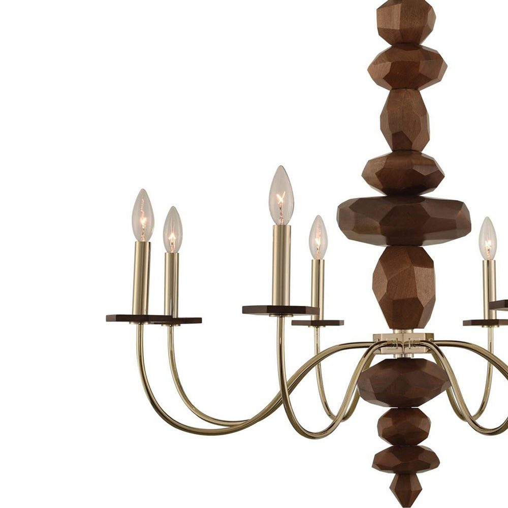 Lassen Chandelier in Detail.