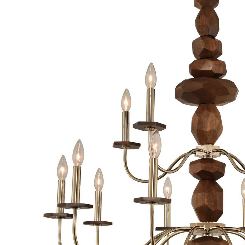 Lassen Tiered Chandelier in Detail.
