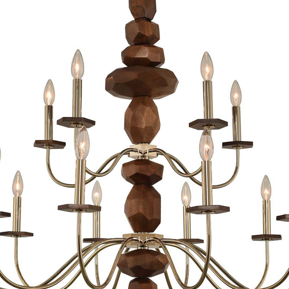 Lassen Tiered Chandelier in Detail.
