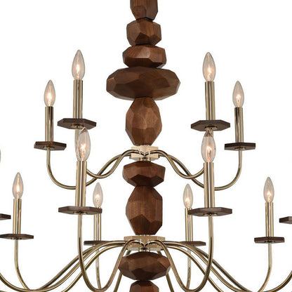 Lassen Tiered Chandelier in Detail.