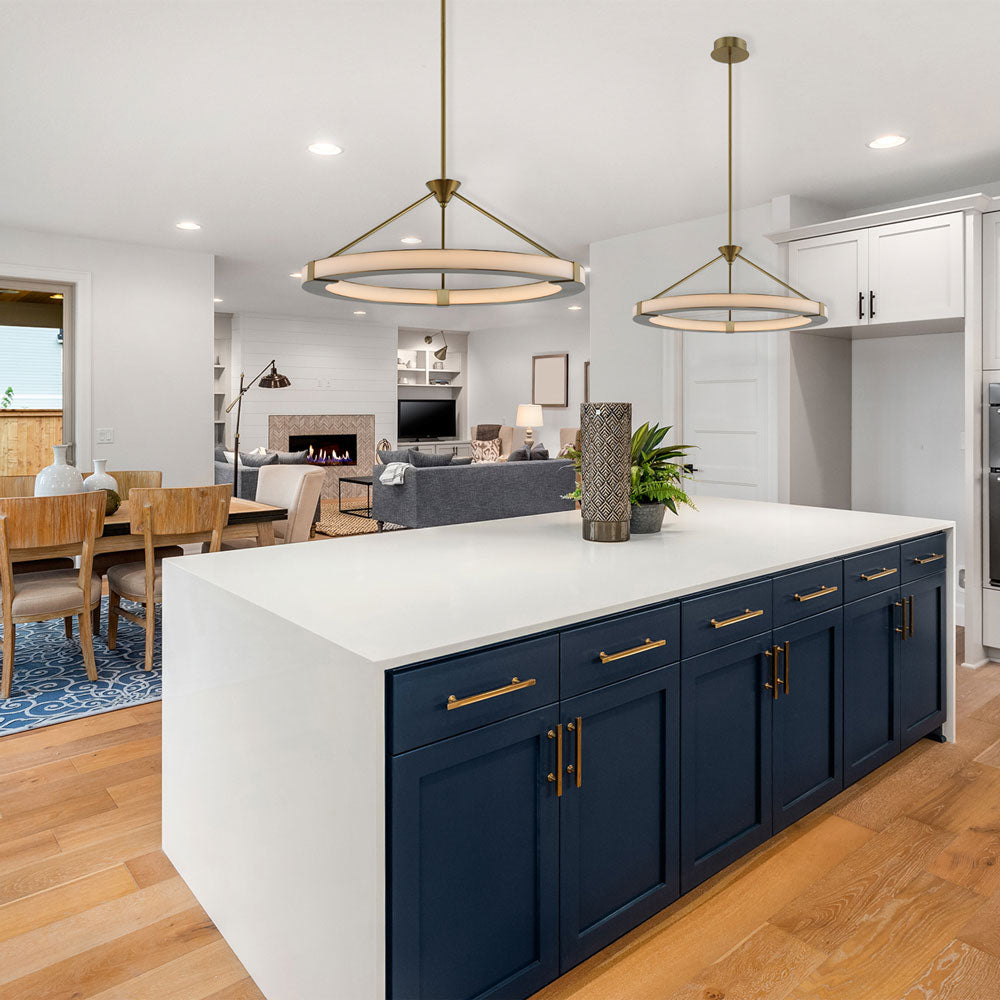 Lavo LED Pendant Light in kitchen.