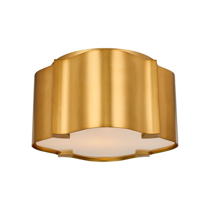 Lotus Flush Mount Ceiling Light (10-Inch).