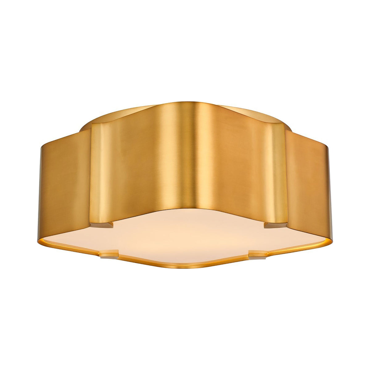 Lotus Flush Mount Ceiling Light (14-Inch).