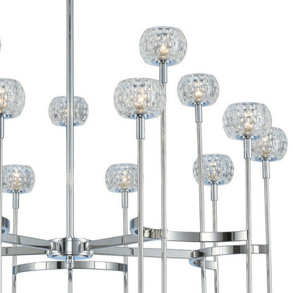 Mae Tiered Chandelier in Detail.