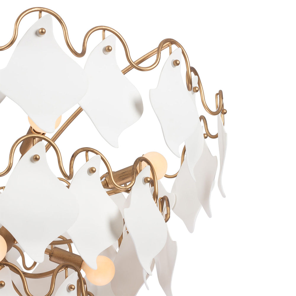 Manta Tiered Pendant Light in Detail.
