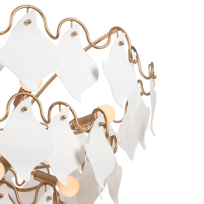 Manta Tiered Pendant Light in Detail.