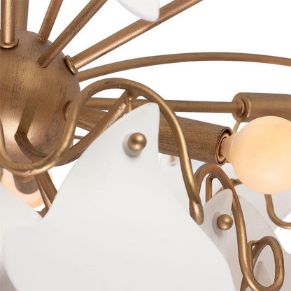 Manta Tiered Pendant Light in Detail.