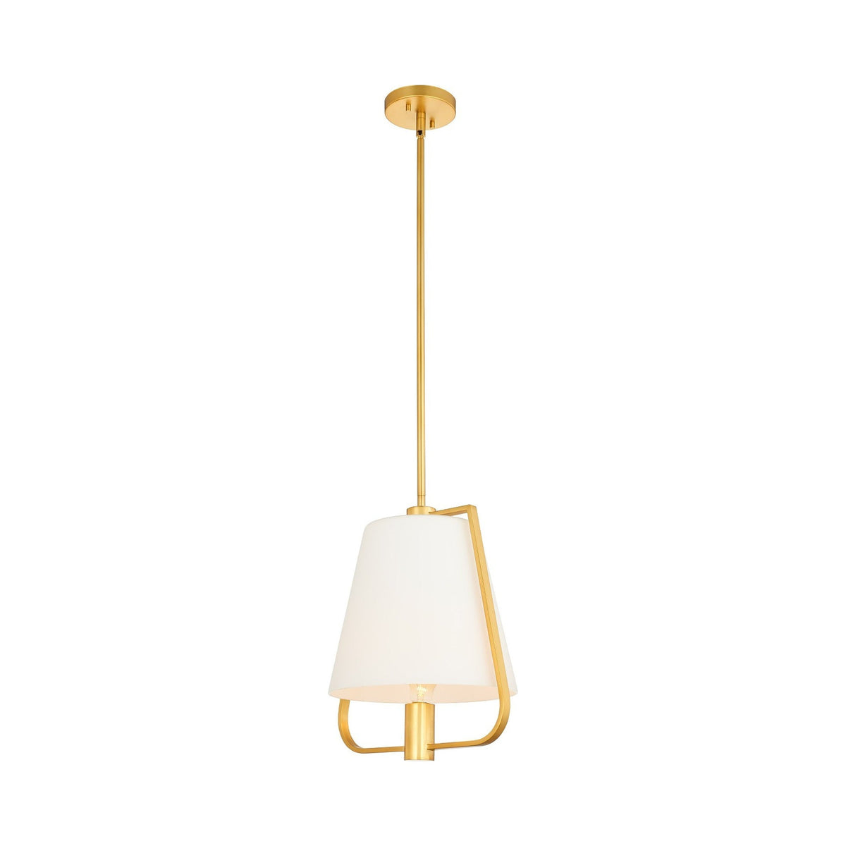 Marco Pendant Light in Winter Brass.