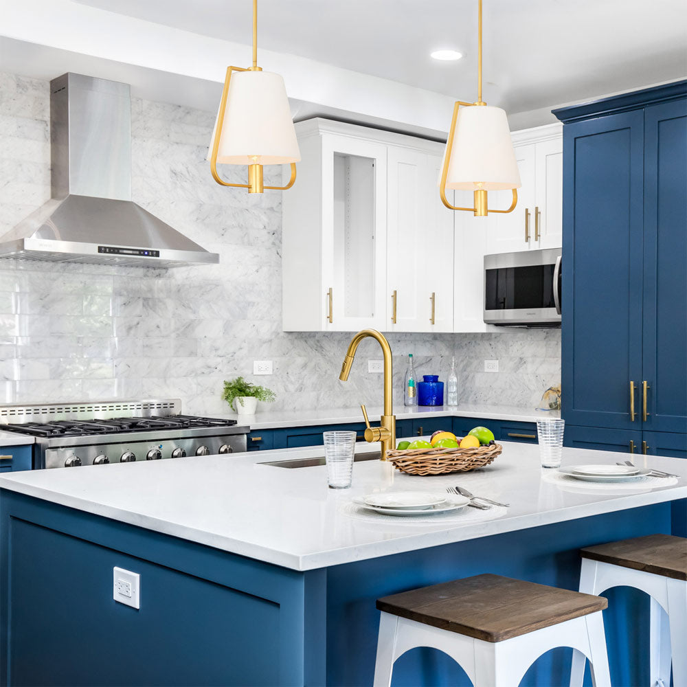Marco Pendant Light in kitchen.
