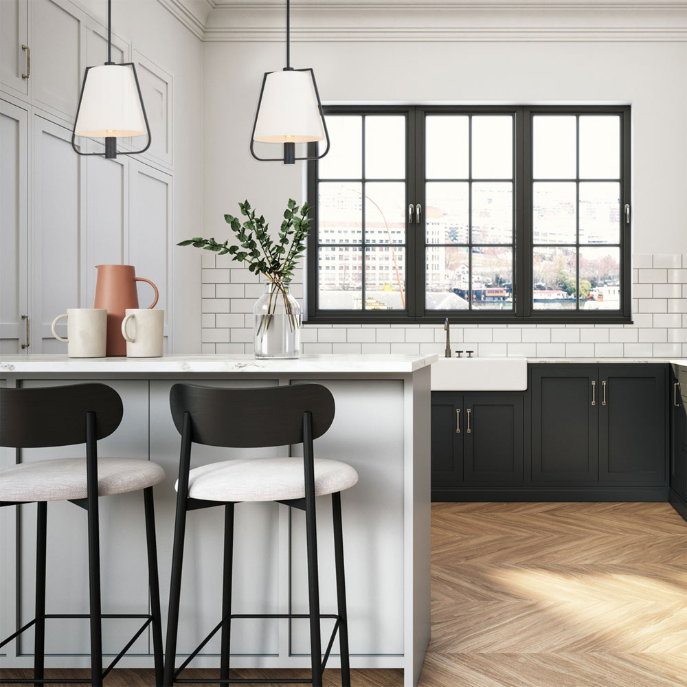 Marco Pendant Light in kitchen.