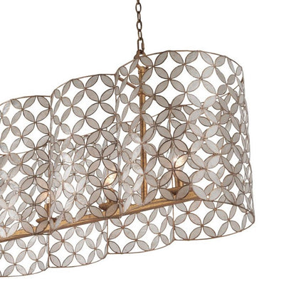 Maurelle Linear Pendant Light in Detail.