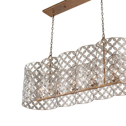 Maurelle Linear Pendant Light in Detail.