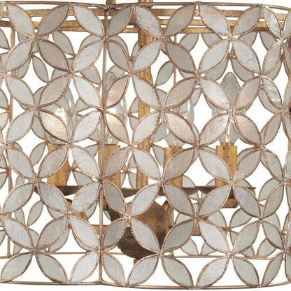 Maurelle Semi Flush Mount Ceiling Light in Detail.