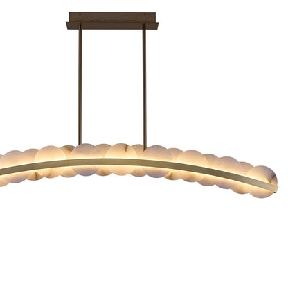Meridian Linear LED Pendant Light in Detail.