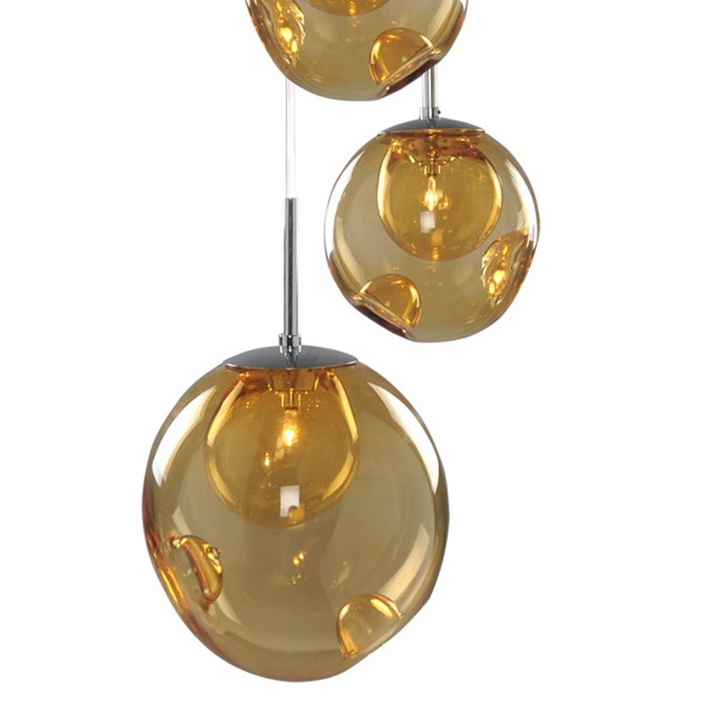 Meteor Multi Light Pendant Light in Detail.