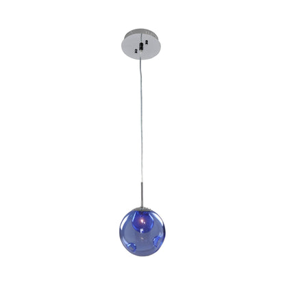 Meteor Pendant Light in Sapphire.