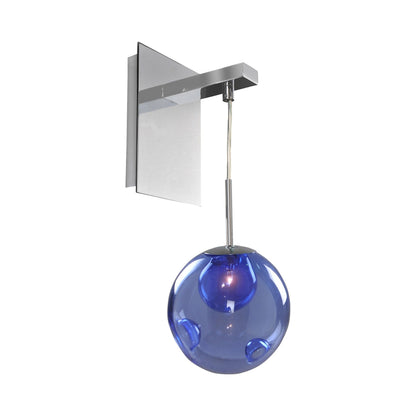 Meteor Wall Light in Sapphire.