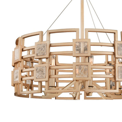 Metropolis Chandelier in Detail.